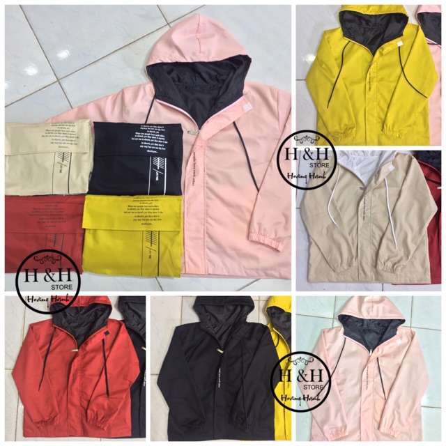 Áo khoác kaki túi hộp lưng in chữ-M41 | BigBuy360 - bigbuy360.vn