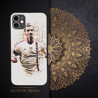 Vỏ ốp cậu thủ  Zlatan Ibrahimovic AC Milan cho Iphone 6 đến 13 mini Pro Max X Xr  và SAMSUNG  FOO20211965