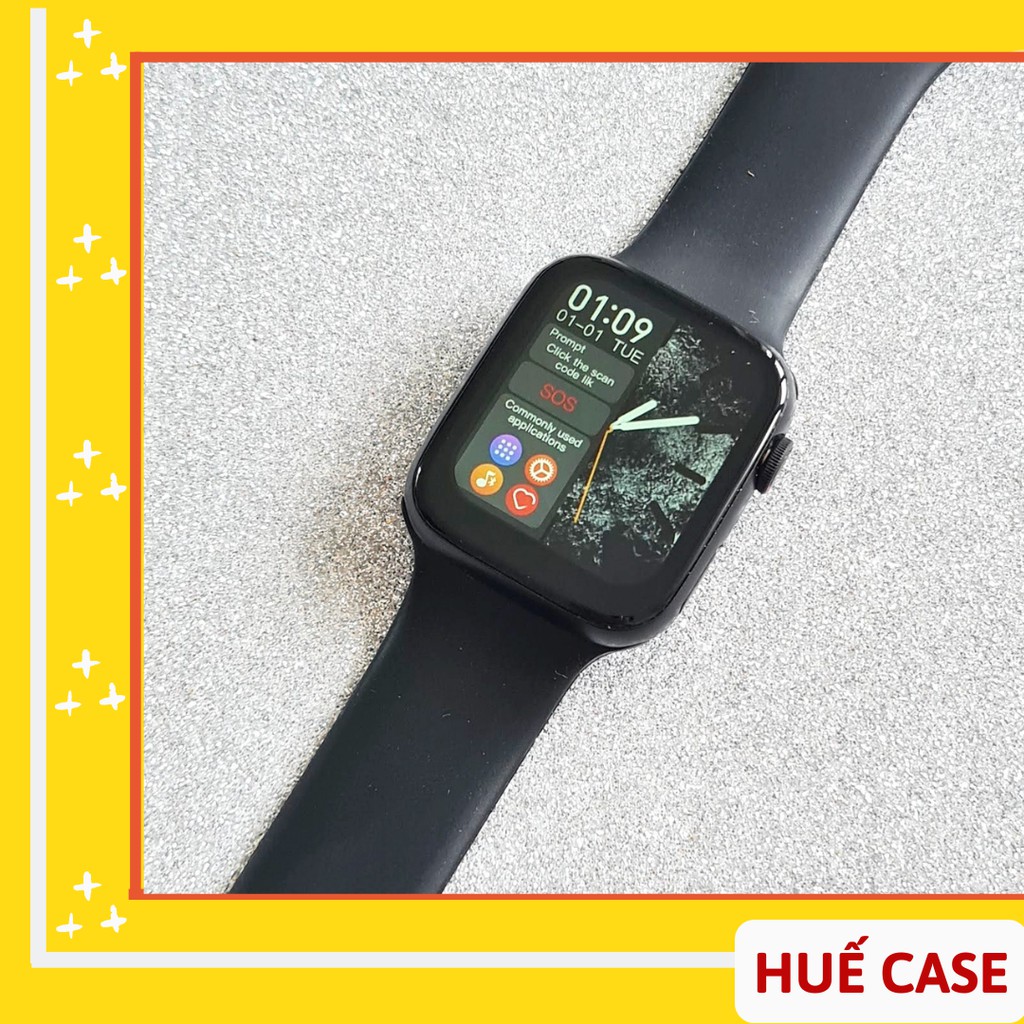 Đồng hồ thông minh [ Huế Case ]  Smart watch - Dong ho thong minh cảm ưng mượt mà giao diện tổ ong, nghe gọi 2 chiều