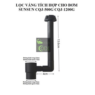 Lọc váng cho máy bơm Sunsun CQJ