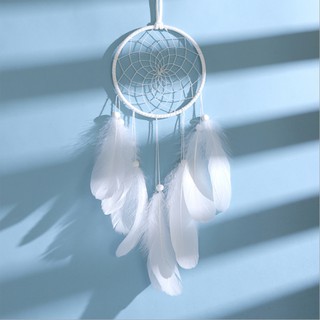 Dreamcatcher Đính Lông Vũ Trang Trí