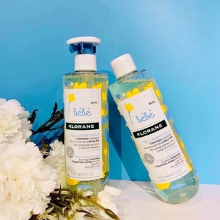 Sữa tắm gội toàn thân nước hoa KLORANE Pháp - Sữa tắm cho mẹ và bé Klorane cặp 1000ml