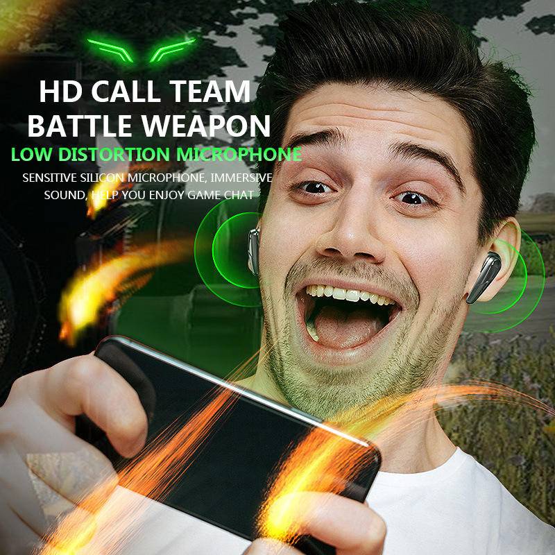 Tai Nghe Chơi Game Bluetooth Không Dây Hifi Chống Nước Giảm Tiếng Ồn IPX5