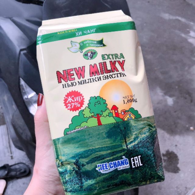 SỮA BỘT NGUYÊN KEM TĂNG CÂN NEW MILKY EXTRA GÓI 1KG