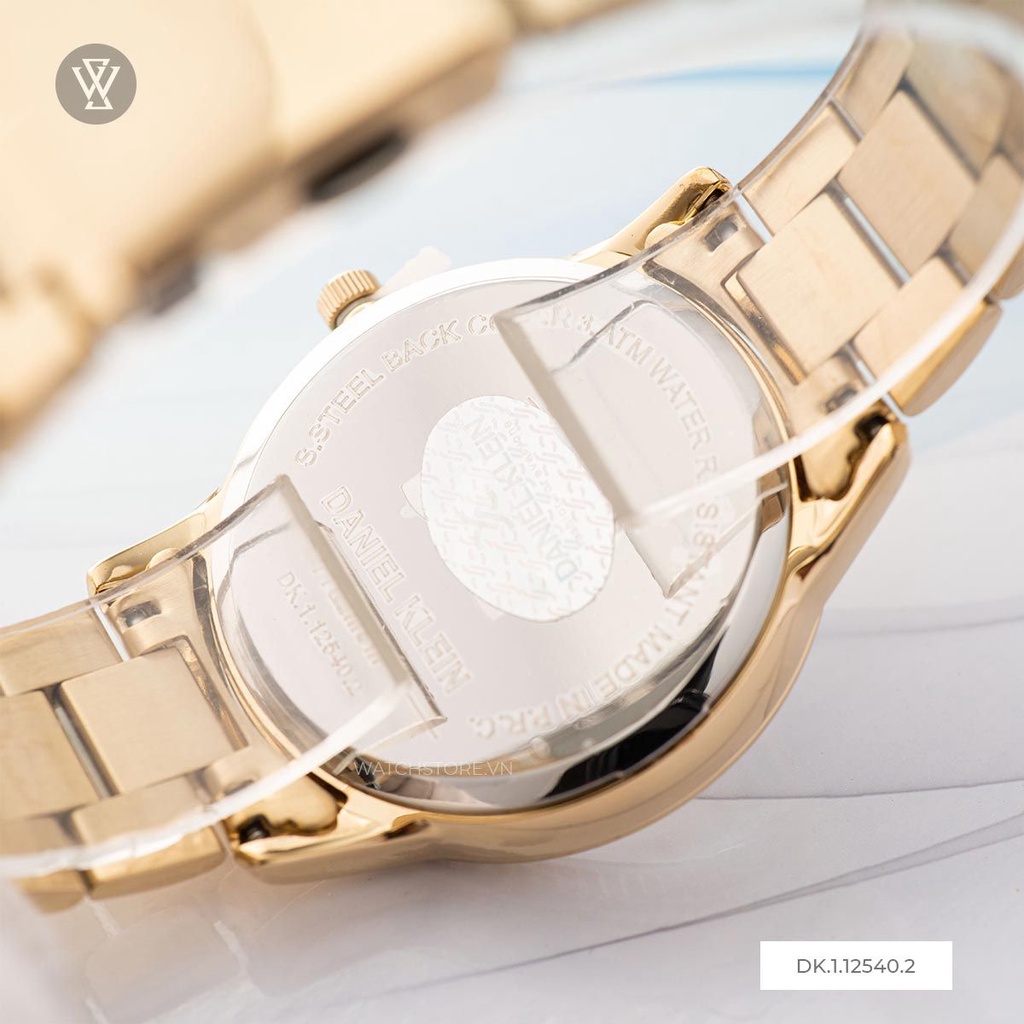 Đồng Hồ Quartz Nữ Daniel Klein Premium Ladies WATCHSTORE DK.1.12540.2 Mặt Kính Khoáng 36mm, Dây Kim Loại, Vỏ Thép