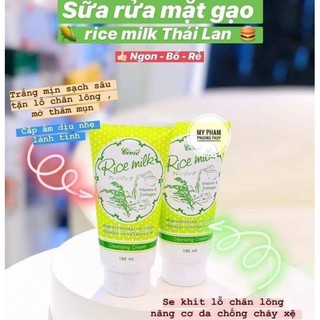 Sữa rửa mặt gạo Civic Rice milk Thái Lan 180ml chính hãng