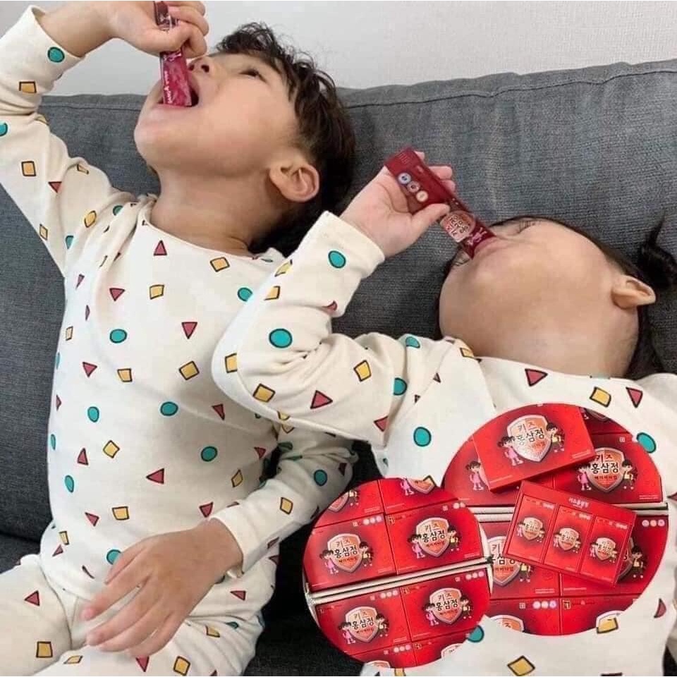SangA Kids Red Ginsen BabyTime - Nước Hồng Sâm Cho Bé