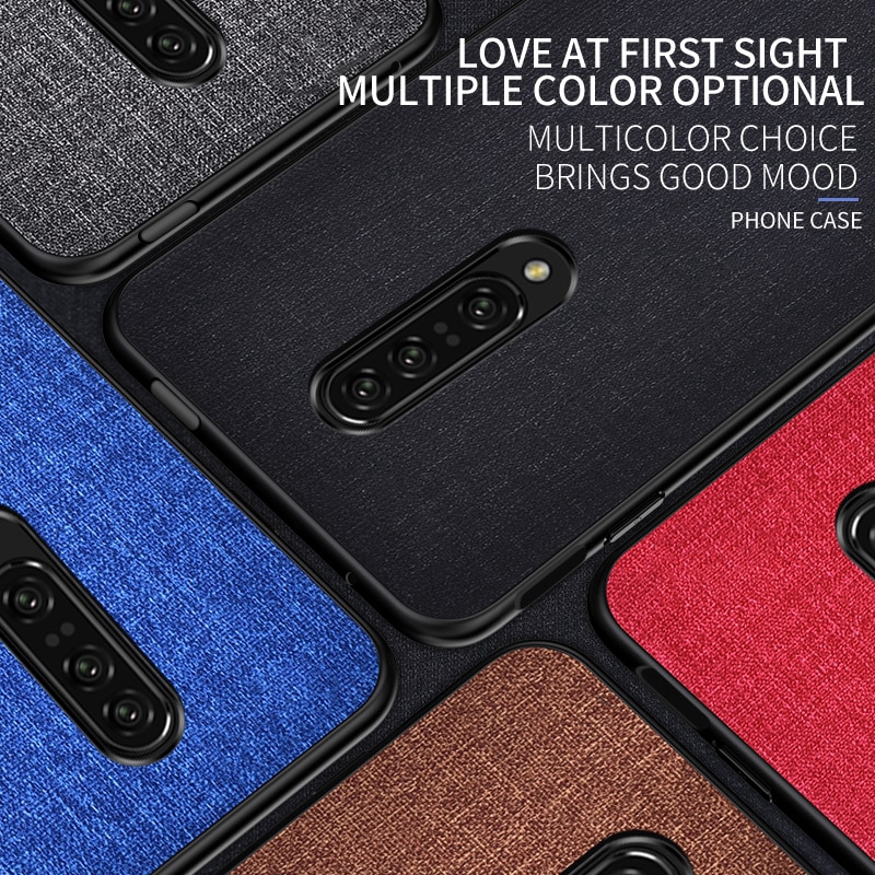 Ốp lưng kiểu vải cho OnePlus 7 Pro 7t Pro 6T 6