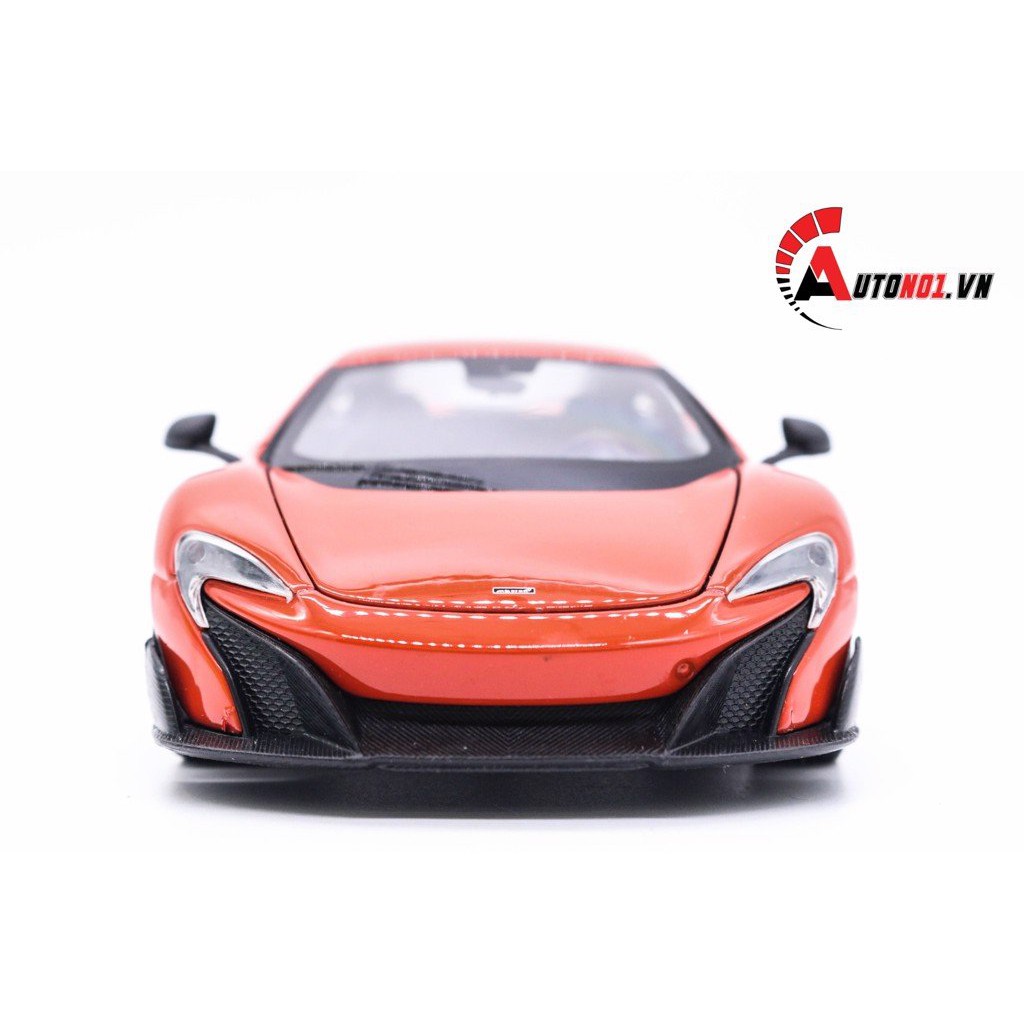 MÔ HÌNH XE MCLAREN 675LT ORANGE 1:24 WELLY 5171