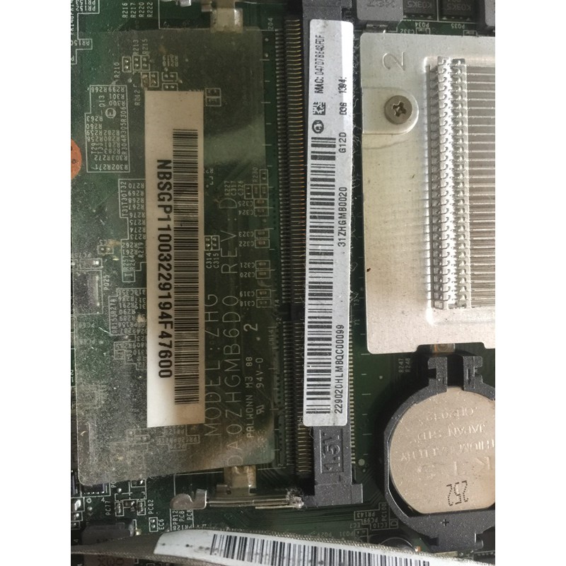 Main laptop acer aspire one 725 amd zin