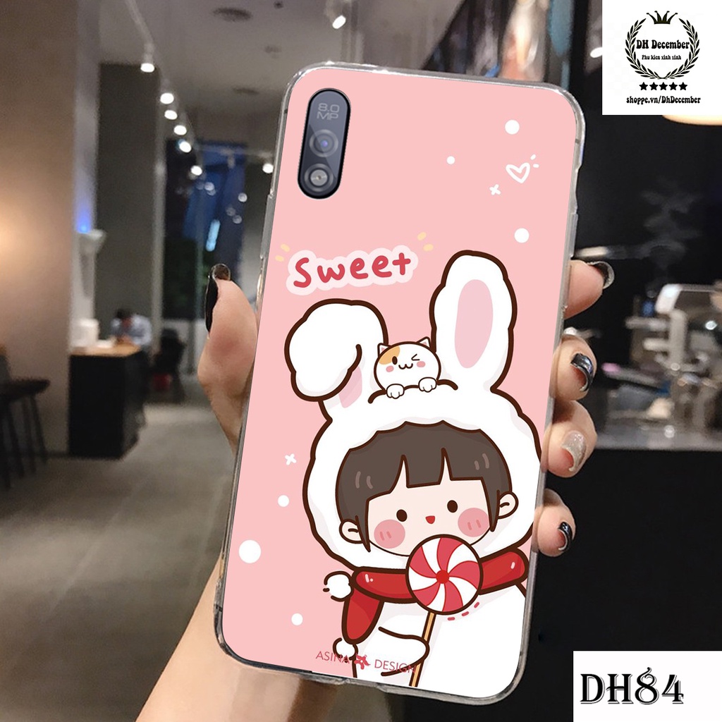 Ốp lưng Vsmart BEE 3 in hình 3D lucky, gấu Beer xinh xắn - KHÔNG NÊN BỎ LỠ