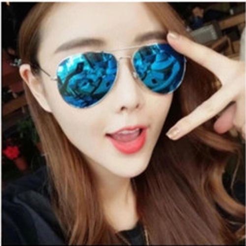 (Tặng kèm bao da) Mắt kính gọng tròn chống ánh sáng xanh phong cách Hàn Quốc thời trang cho nam và nữ