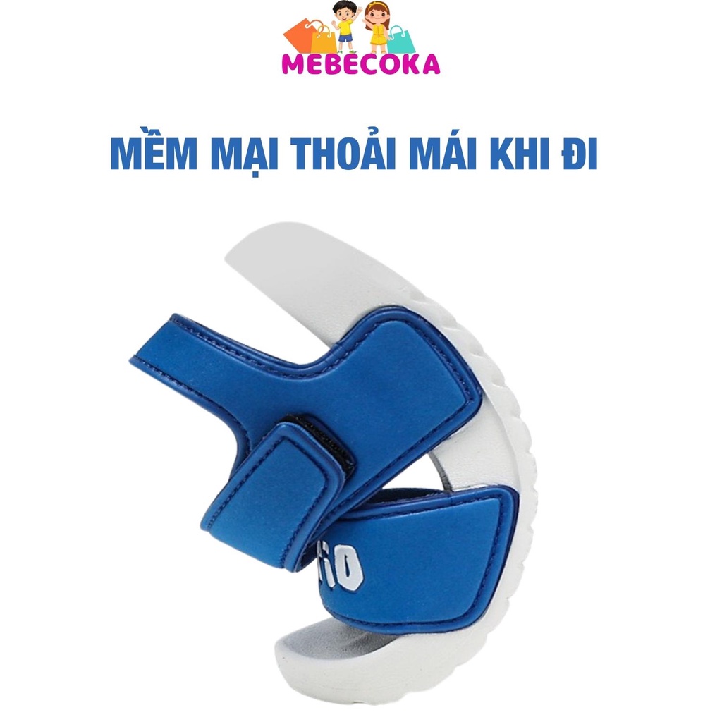 Dép quai dán cho bé Cheerful Mario, sandal bé trai bé gái chống trơn trượt hàng CHÍNH HÃNG