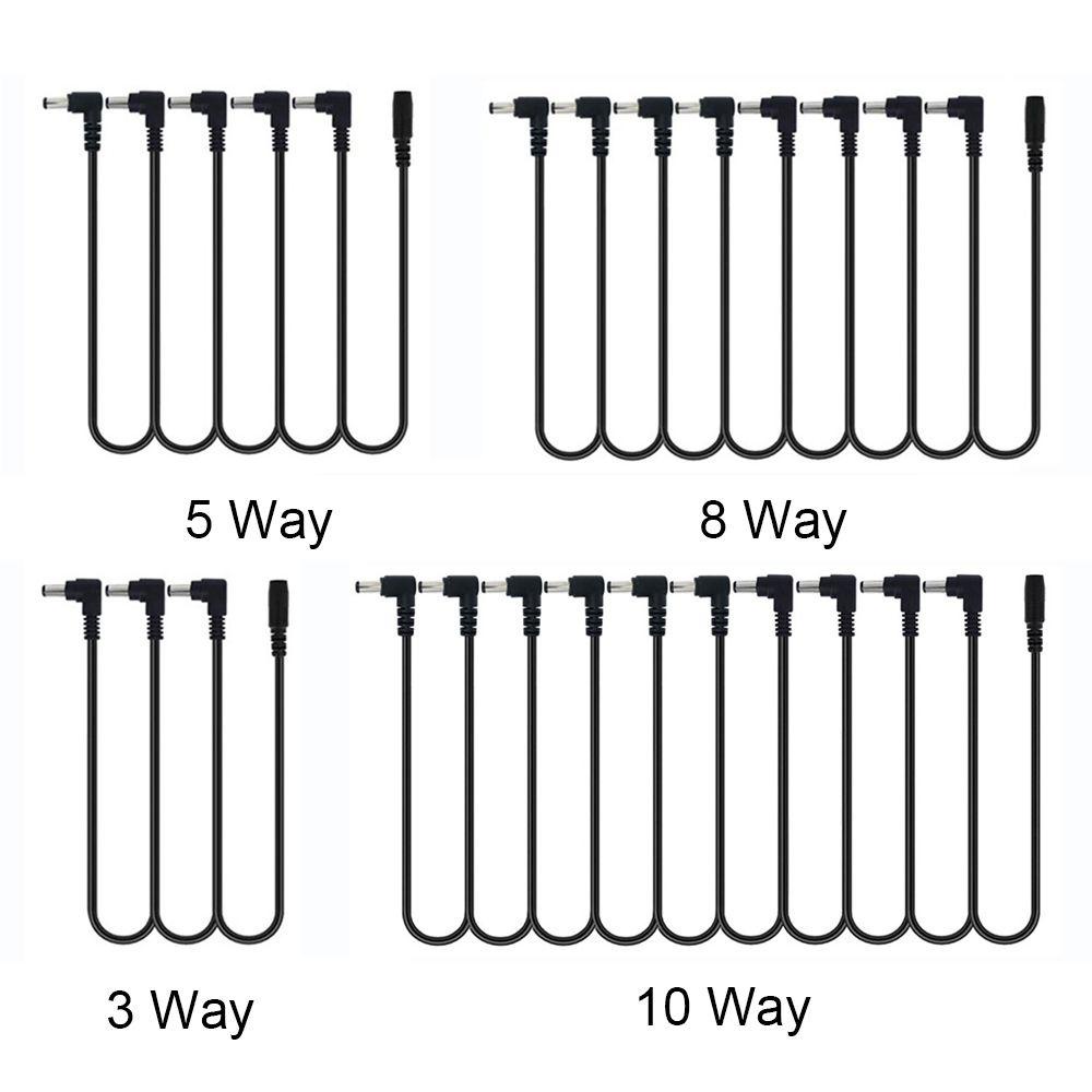 SHOUHOU 3 5 8 10 Way Dây điện Bàn đạp Guitar Độ Dẫn điện Cao Chống Mài Mòn Trọng Lượng Thấp Tuổi Thọ Cao