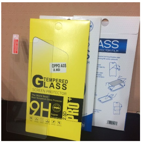 Combo 3 kính cường Lực Oppo A3S (Hàng loại 1)