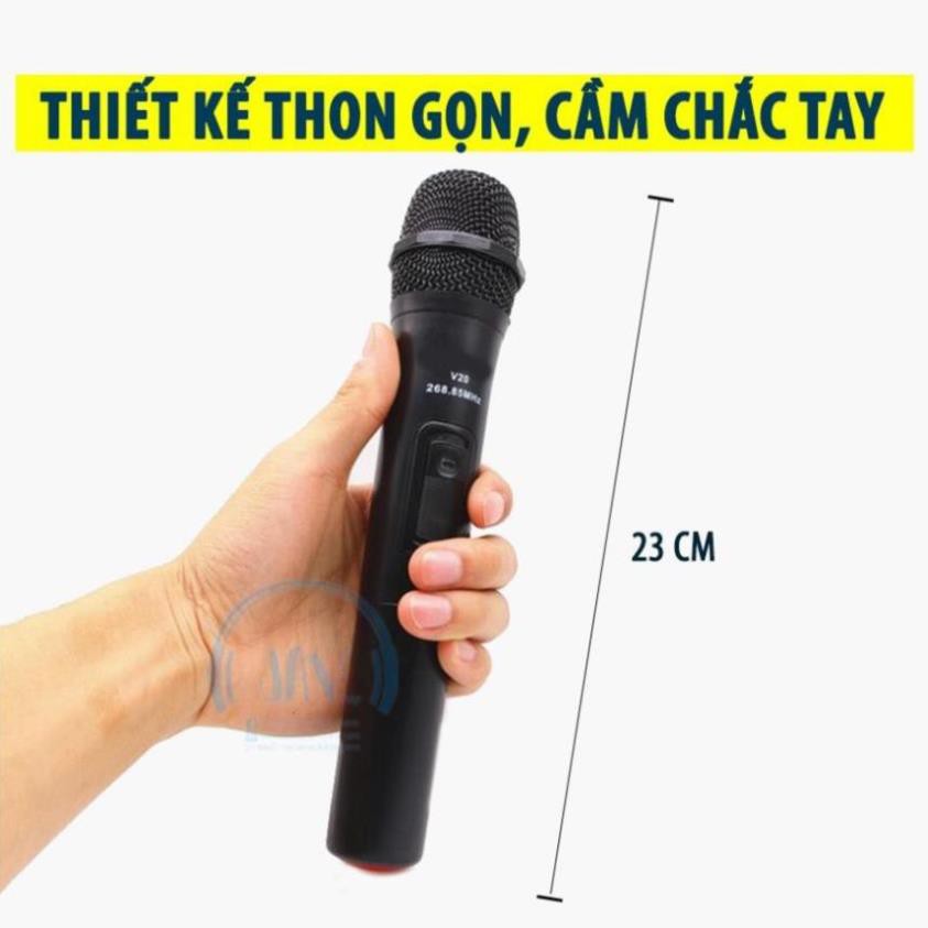 [BH 24 THÁNG] Micro Karaoke Bluetooth Không Dây V10 -  Âm vang có ECHO - Thu Âm Nhạy - Không Bị Rè Hú