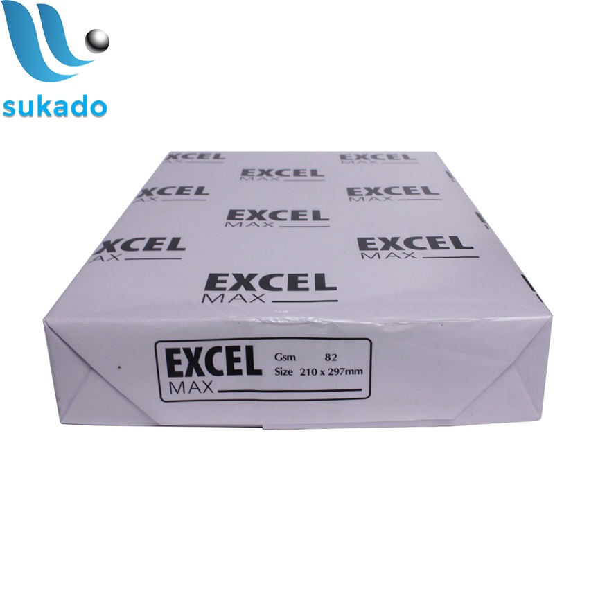 Giấy A4 Excel 80gsm dày 500 tờ Giấy gói không dập góc SUKADO