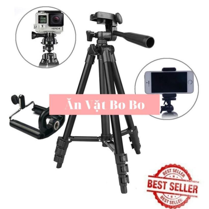 Gậy 3 chân Tripod TF 3120 + remote chụp ảnh + giá đỡ điện thoại - EXTRA XU