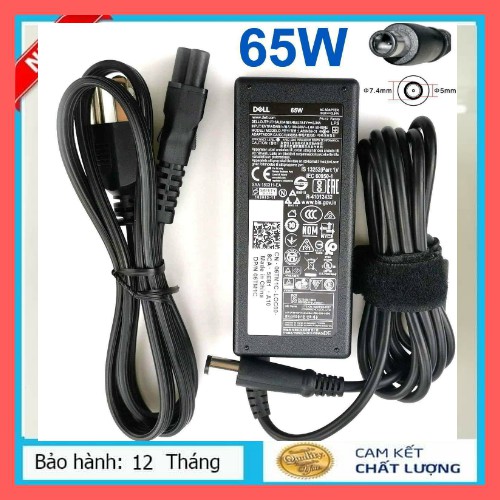 [SẠC ZIN ] Sạc Laptop DELL N4110 N4010 2421 2420 3450 4050 3521 19.5V – 3.34A Chân KIM TO