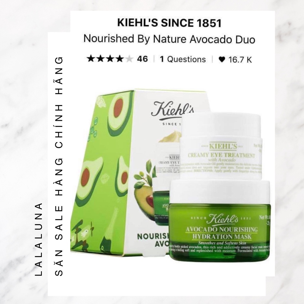 Set Kiehls Bơ săn sale - BILL Sephora US