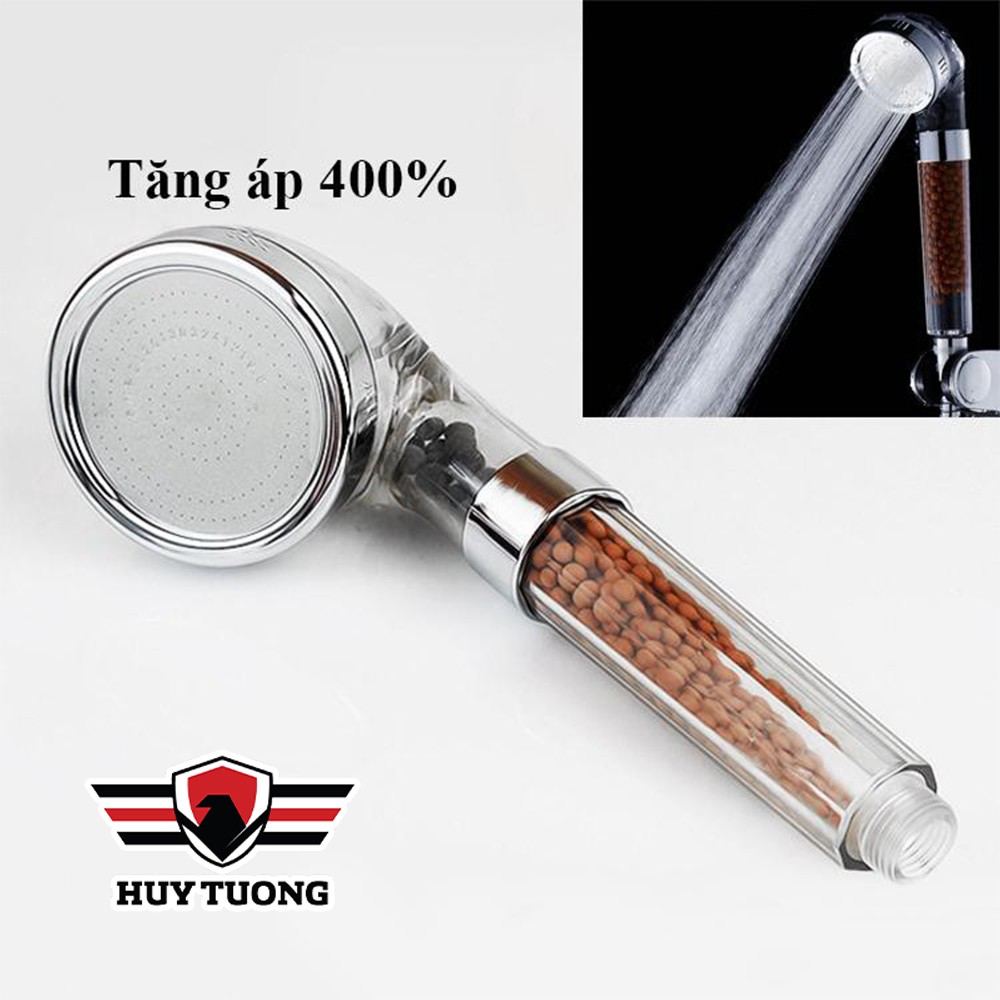 Vòi sen,sen tắm cao cấp lọc nước công nghệ Nano tăng áp ( Full bộ và đầu vòi sen lẻ ) - Huy Tưởng