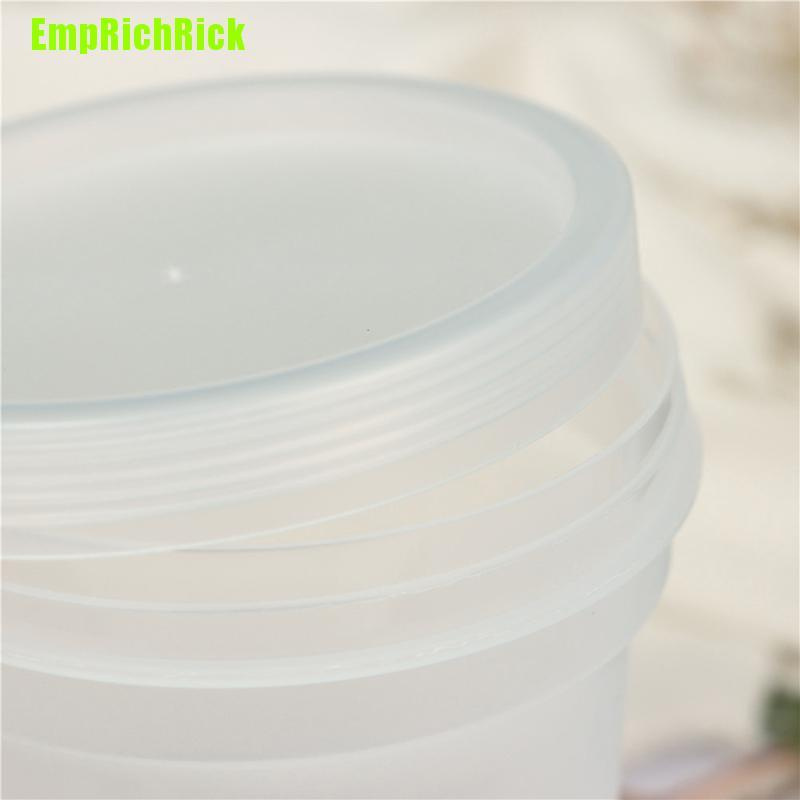 Set 10 Cốc Nhựa 50-500ml Đựng Kem / Sữa Chua / Sữa Chua Tiện Dụng
