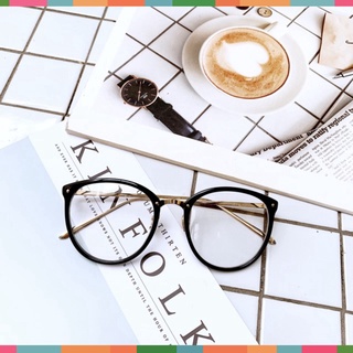 Kính cận thời trang mắt tròn sang trọng TH-005 thời trang Hàn Quốc mới - Kính cận Unisex