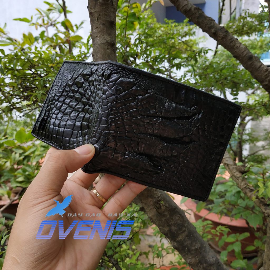 Bóp Da Cá Sấu.  XƯỞNG CHUYÊN CÁ SẤU THẬT HCM. Không Bán Hàng Dập Vân - Hàng Giả Da