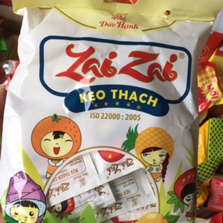 Kẹo thạch zòn zai gói 400g