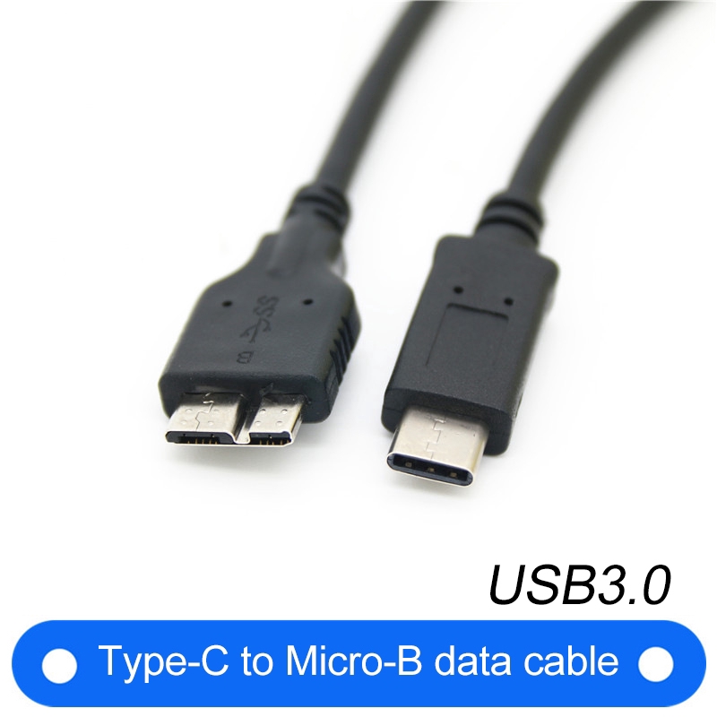 Cáp Dữ Liệu Usb 3.1 Type-C Male Sang Usb 3.0 Micro B Cho Tablet / Phone Hdd