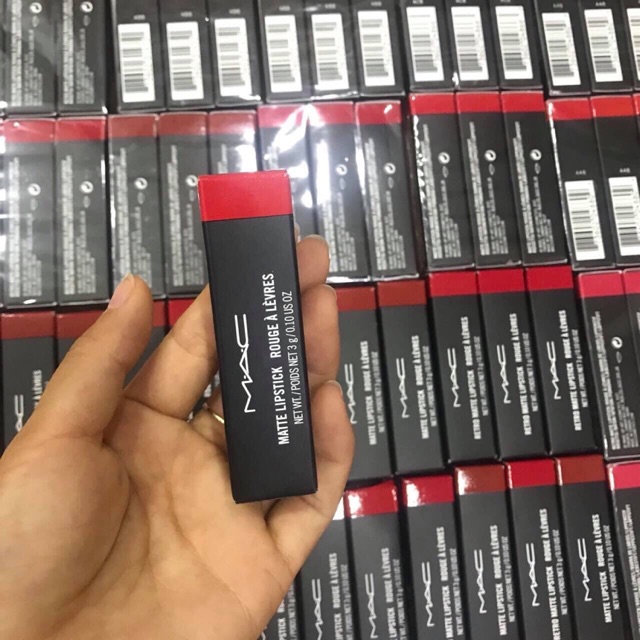 Son Mac chính hãng Chili- Ruby woo- Lady Danger