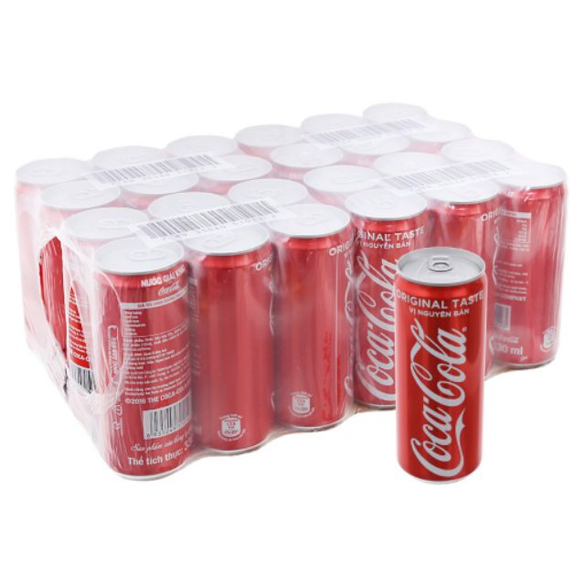 Nước ngọt Cocacola thùng 24 lon