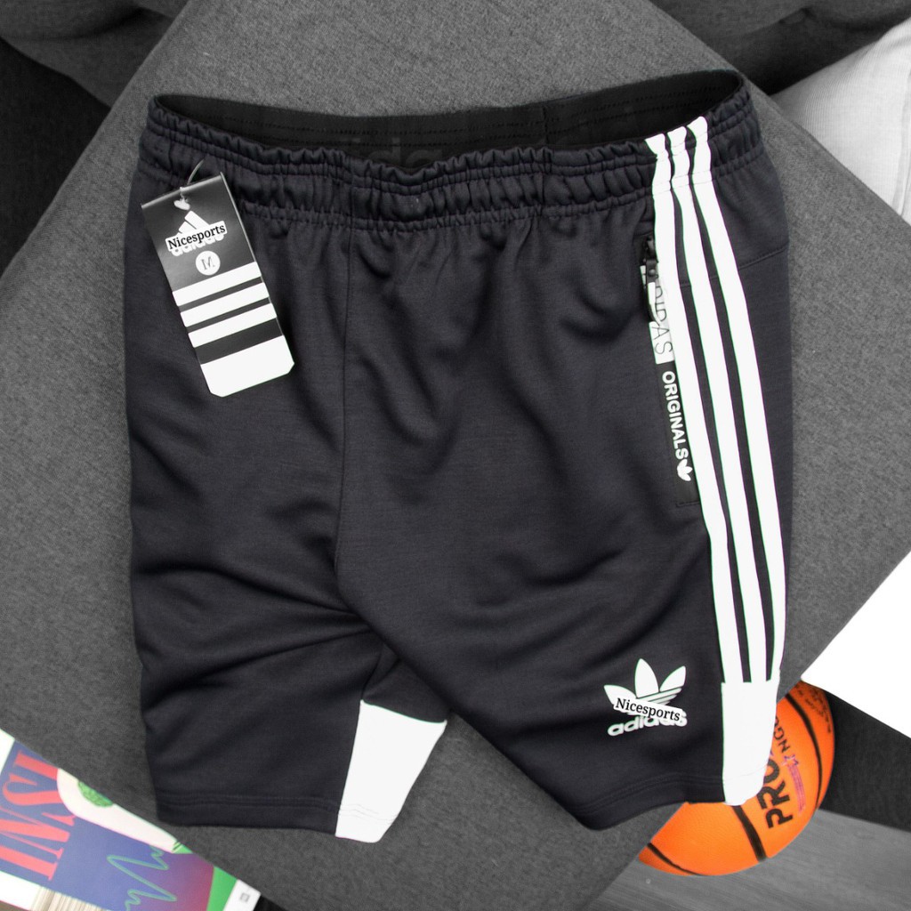 Quần short thể thao nam ADlDA& cao cấp chất liệu nỉ 2 da xuất Hàn xịn xò - sports men | BigBuy360 - bigbuy360.vn