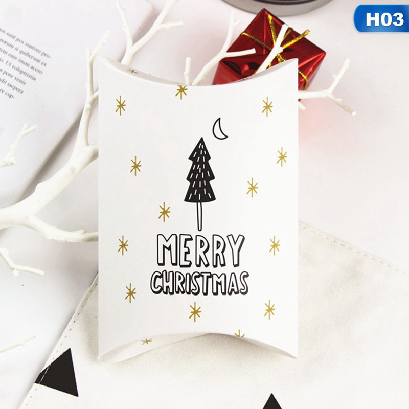 yonger Merry Christmas Candy Gift Boxes Deer Xmas Tree Guests Packaging Boxes Gift Bag Christmas Party Favors Kids Gift