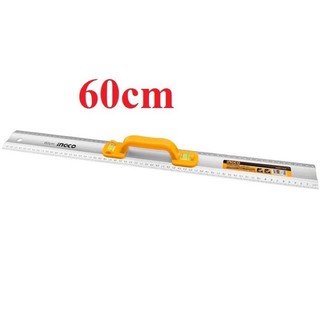 Thước nhôm xây dựng 60cm Ingco Thân thước bằng nhôm đúc HAR01060
