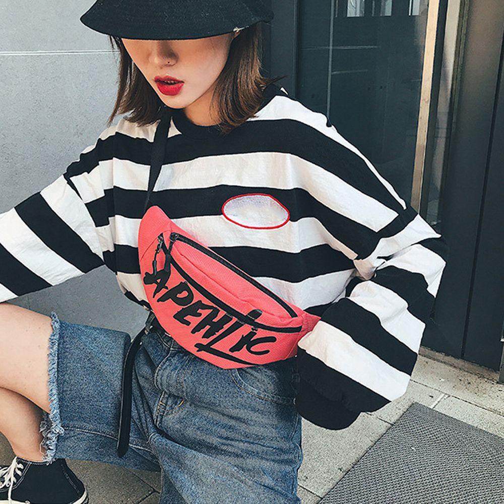 USNOW Túi Đeo Trước Ngực Đựng Tiền Xu Thiết Kế Tinh Tế Thời Trang Cho Nữ