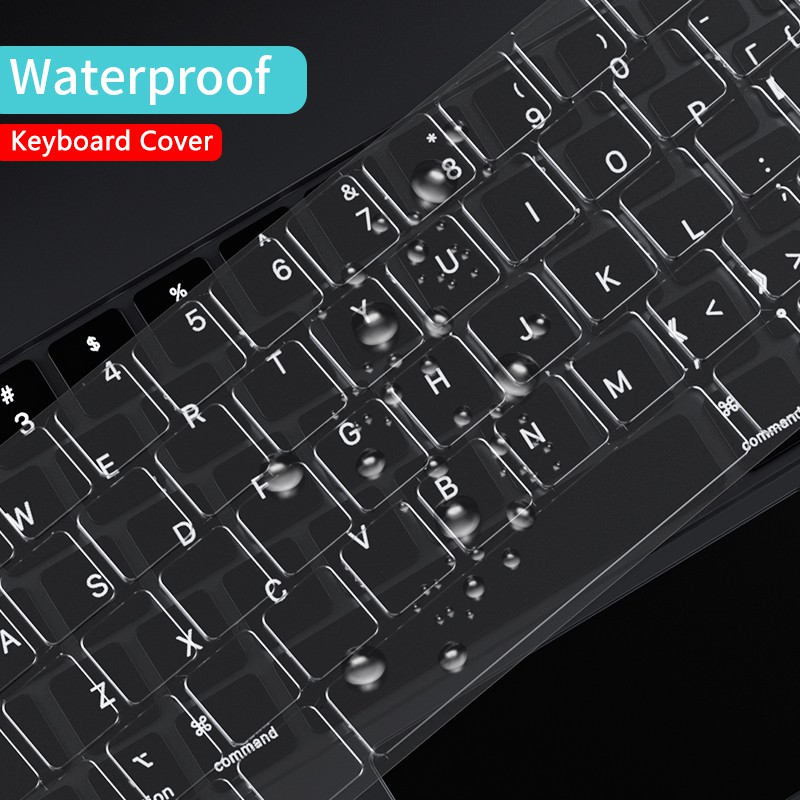 Miếng Dán Bảo Vệ Bàn Phím Bằng TPU Trong Suốt Chống Nước/Bụi Bẩn Cho Ipad Pro 11 12.9 Inch 2020 2021