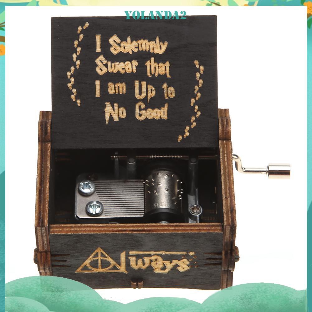 Hộp Nhạc Bằng Gỗ Vận Hành Thủ Công