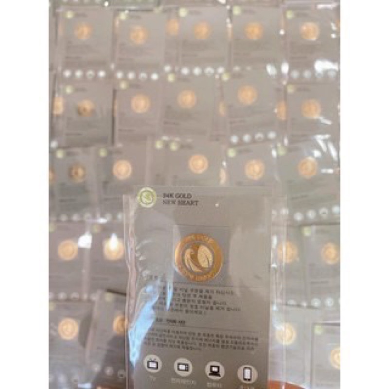 Miếng dán chắn sóng điện từ mạ vàng 24k GOLD NEW HEART Made in Korea