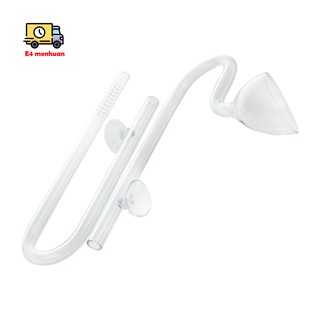 Aquarium Glass Outflow & Inflow Lily Pipe 13mm Tube + Suction Cup
