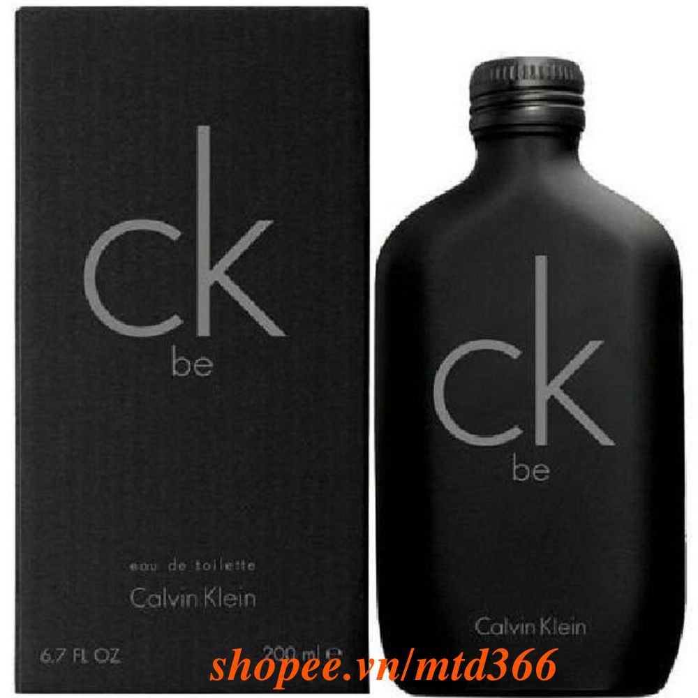 Nước Hoa Unisex 200Ml Calvin Klein Ck Be Chính Hãng.