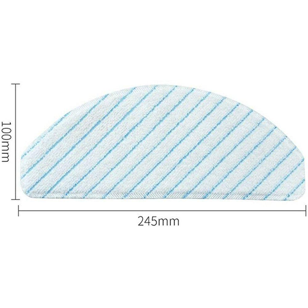 Bộ 50 Khăn Lau Vi Sợi Thay Thế Dành Cho Máy Hút Bụi ECOVACS DEEBOT OZMO T8 Avid T9 Power Max