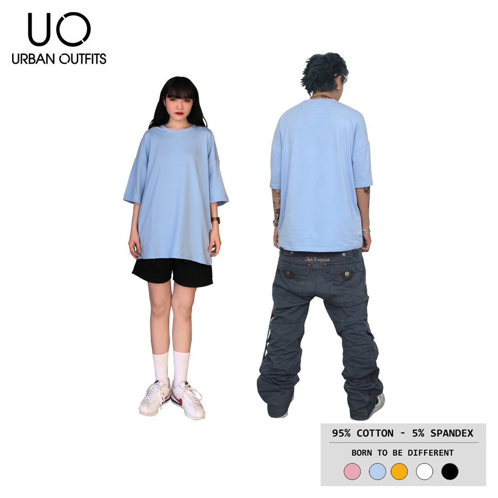 Áo Thun Tay Lỡ Nam Nữ Form Rộng URBAN OUTFITS Trơn ATO01 Cotton 4 Chiều Local Brand | BigBuy360 - bigbuy360.vn