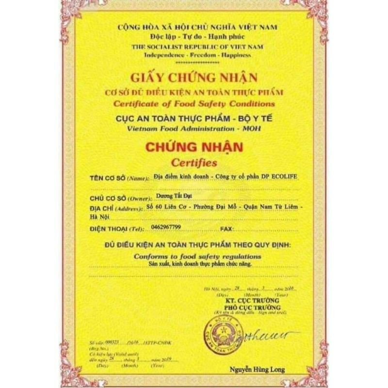 Men sống hữu cơ ecolife