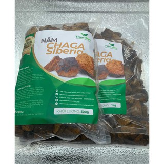 Nấm Chaga Siberia Nhập khẩu chính ngạch - KL: 500g
