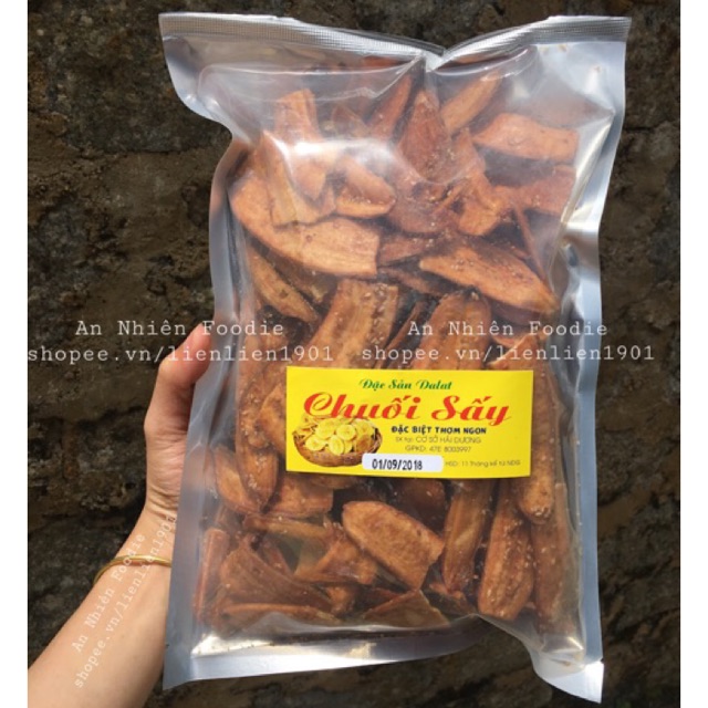 CHUỐI LABA SẤY GỪNG MÈ - ĐẶC SẢN ĐÀ LẠT | BigBuy360 - bigbuy360.vn