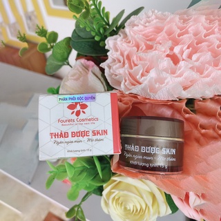 Cao mụn thảo dược skin fourets 🌟 chính hãng🌟 se cồi mụn, đẩy độc tố, mụn ẩn, kiềm dầu, phục hồi da