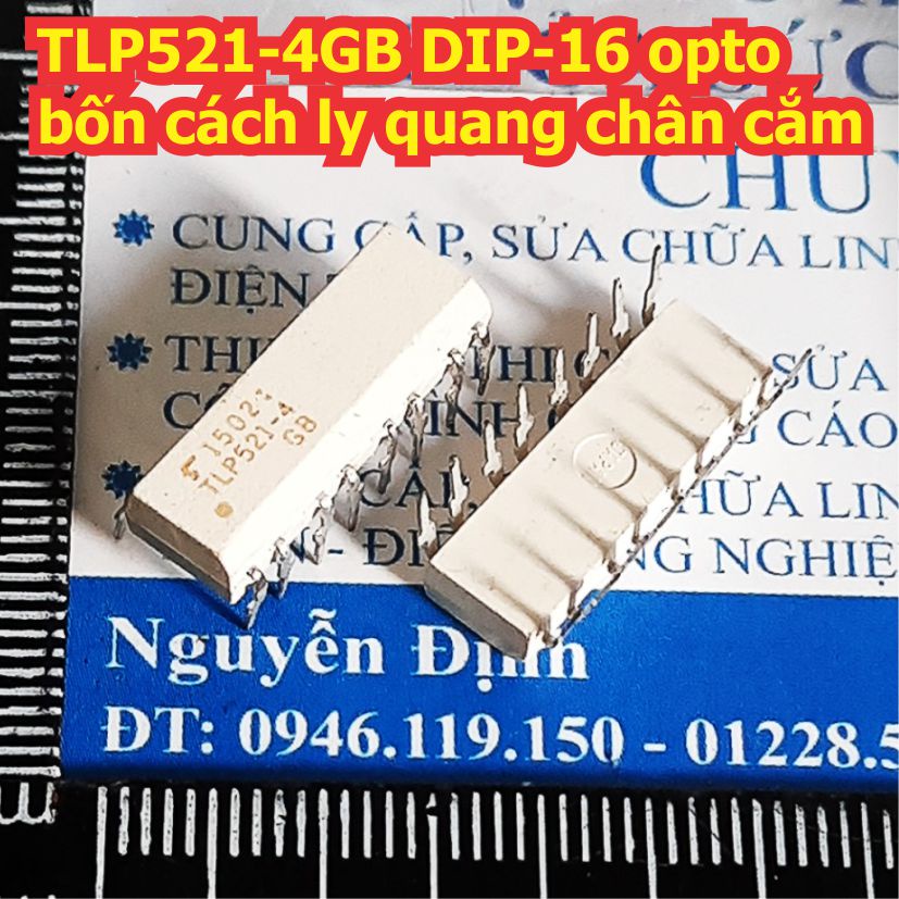3 con TLP521-4GB 15021 TLP521 DIP-16 opto bốn cách ly quang chân cắm kde1371