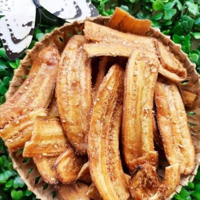 500gr Chuối sấy mè ngon