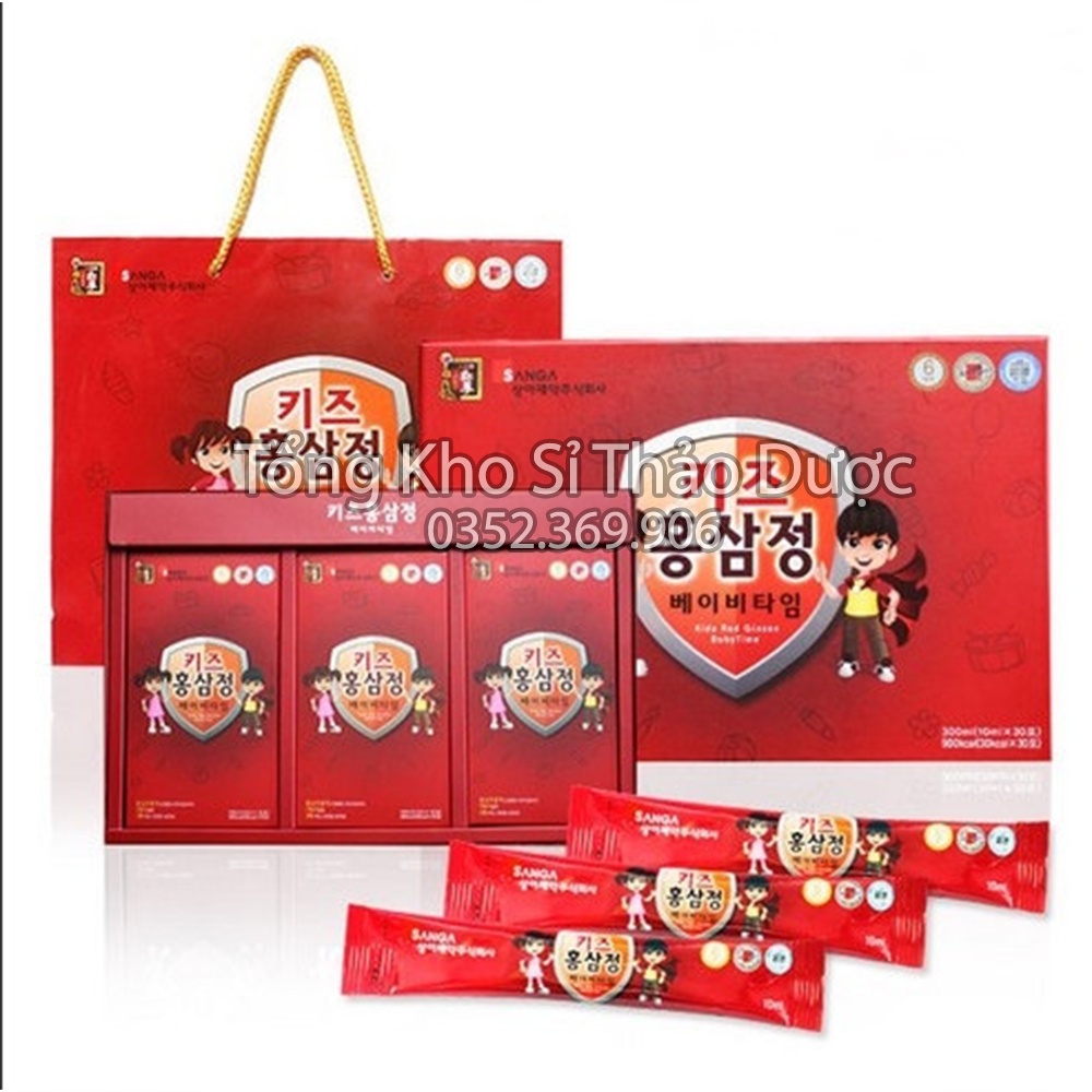 Hồng Sâm Baby SangA Hàn Quốc (Hộp 30 gói) - Sản phẩm cao cấp